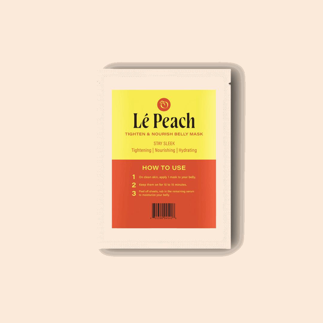 Le Peach Belly Mask